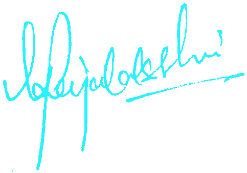 Rajalakshmi Gopalakrishnan's signature